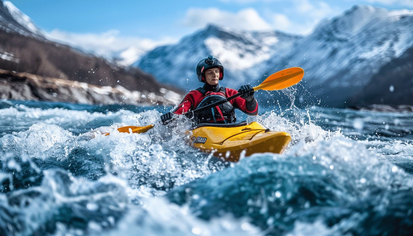 Survivre en eaux vives techniques avancées de kayak extrême